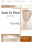 Seek Ye First