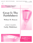 Great Is Thy Faithfulness - 3-5 Oct. w/opt. 3 Oct. Handchimes mini preview