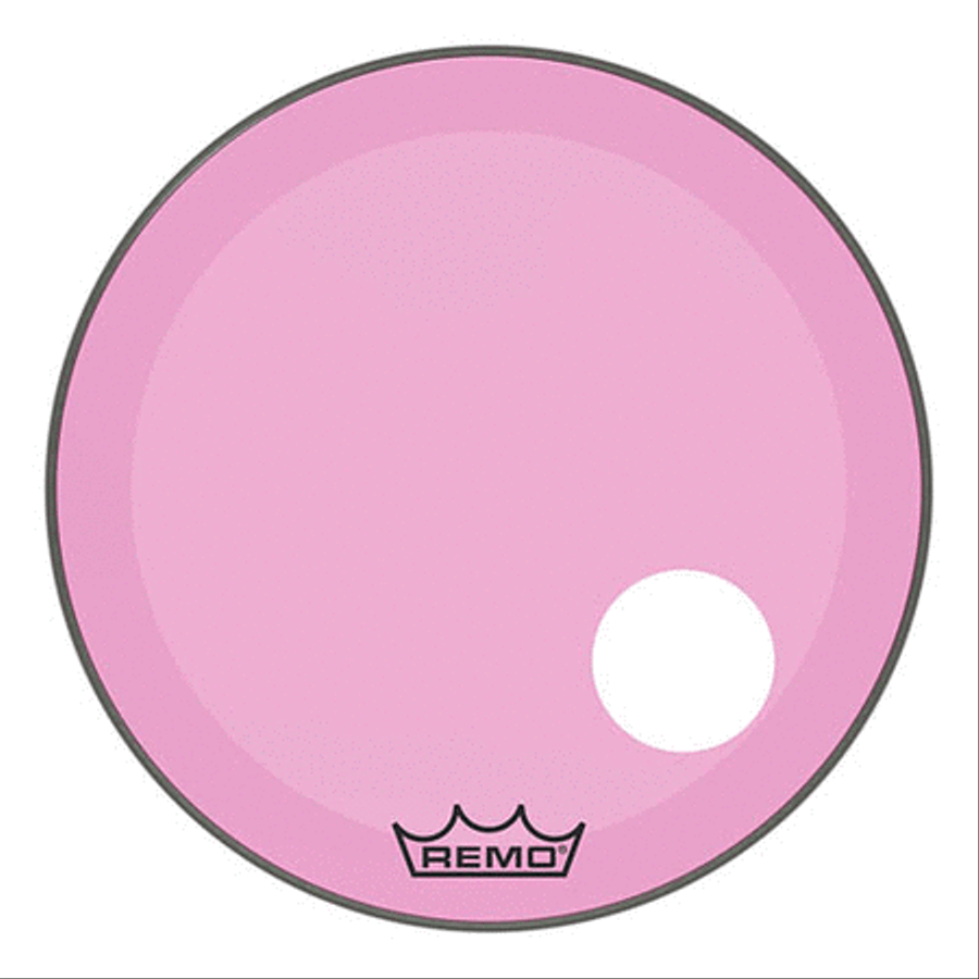 Powerstroke® P3 Colortone™ Pink Skyndeep® Drumhead with 5″ Offset Hole Drums & Percussion Instruments scores gallery preview page 2