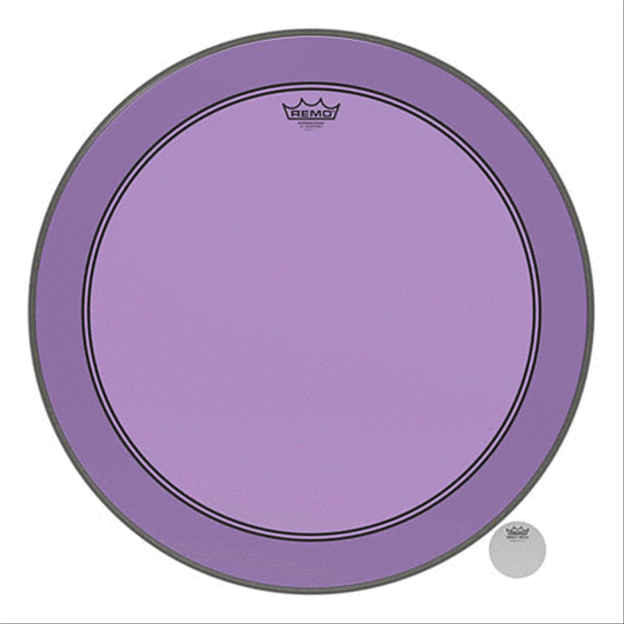 Powerstroke® P3 Colortone™ Purple Skyndeep® Drumhead with 5″ Offset Hole Drums & Percussion Instruments scores gallery preview page 2