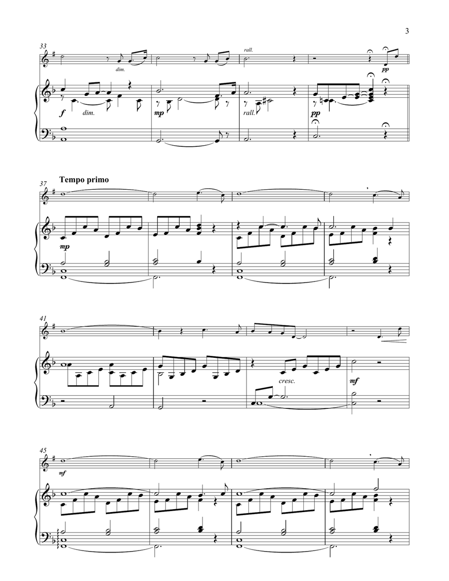 Bring Him Home (from Les Miserables) Trumpet Solo scores gallery preview page 3