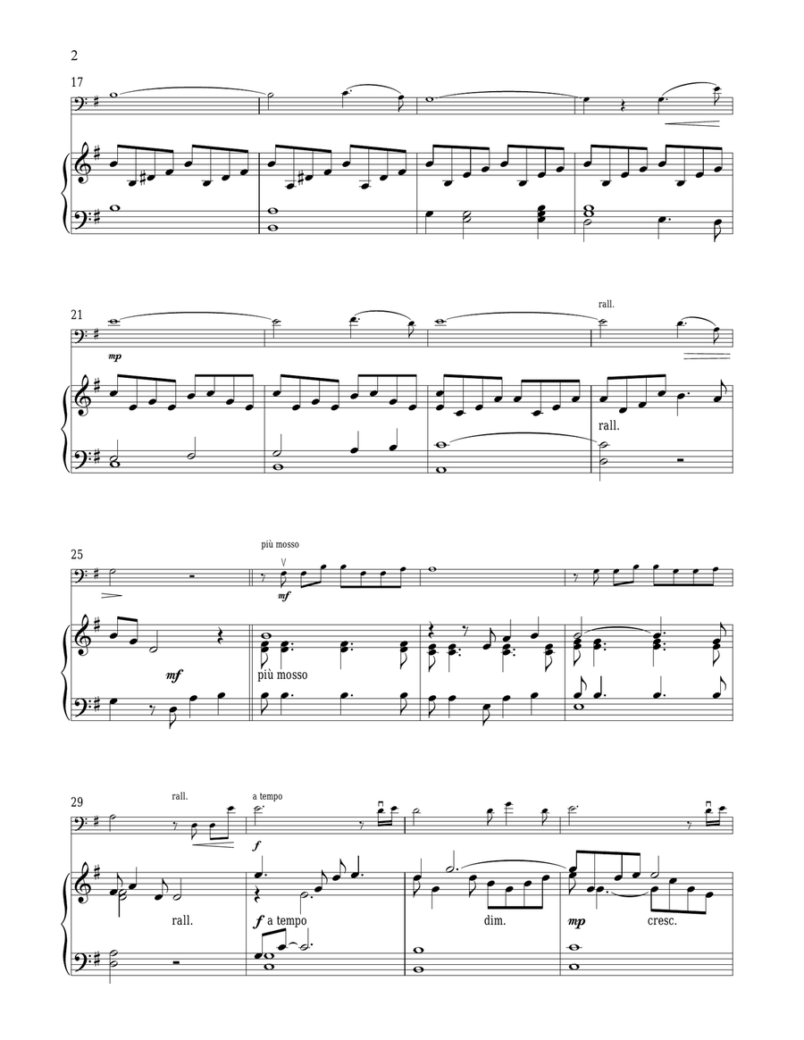 Bring Him Home (from Les Miserables) Piano scores gallery preview page 2