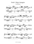 Etude I: Major Arpeggios in All Keys