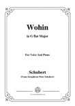 Schubert-Wohin,from 'Die Schöne Müllerin',Op.25 No.2,in G flat Major,for Voice&Piano mini preview