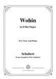 Schubert-Wohin,from 'Die Schöne Müllerin',Op.25 No.2,in D flat Major,for Voice&Piano mini preview