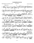 FIVE MONOLOGUES FOR SOLO FLUTE