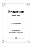 Schubert-Erstarrung,from 'Winterreise',Op.89(D.911) No.4,in a flat minor,for Voice&Piano mini preview