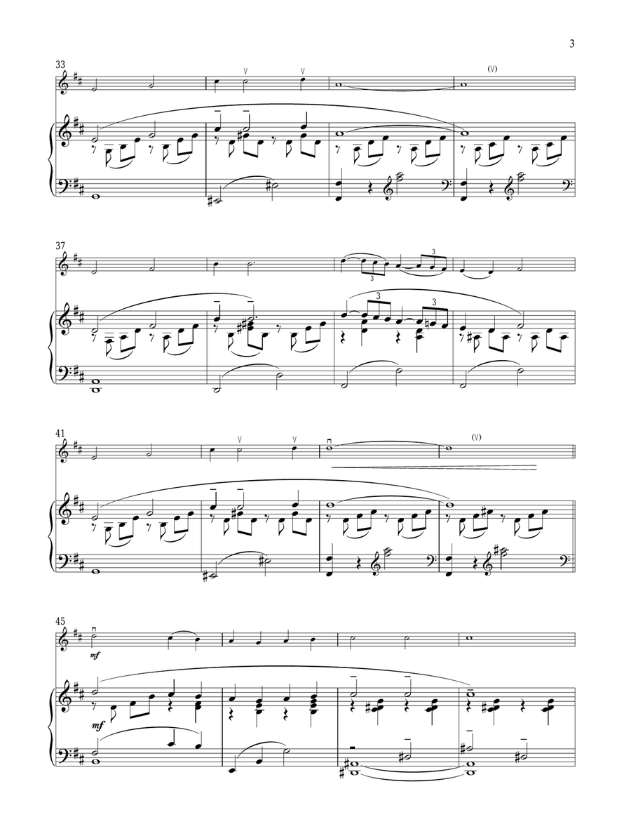 If I Loved You (from Carousel) Violin Solo scores gallery preview page 3