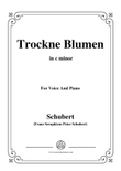Schubert-Trockne Blumen,from 'Die Schöne Müllerin',Op.25 No.18,in c minor,for Voice&Piano mini preview