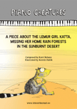 Piano Creatures. A Piece About the Lemur Girl Katta