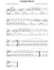 Mozart Turkish March (Easy Children)