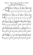Pasacalle por Luigi Boccherini - Música Nocturna de las las calles de Madrid para Piano Solo