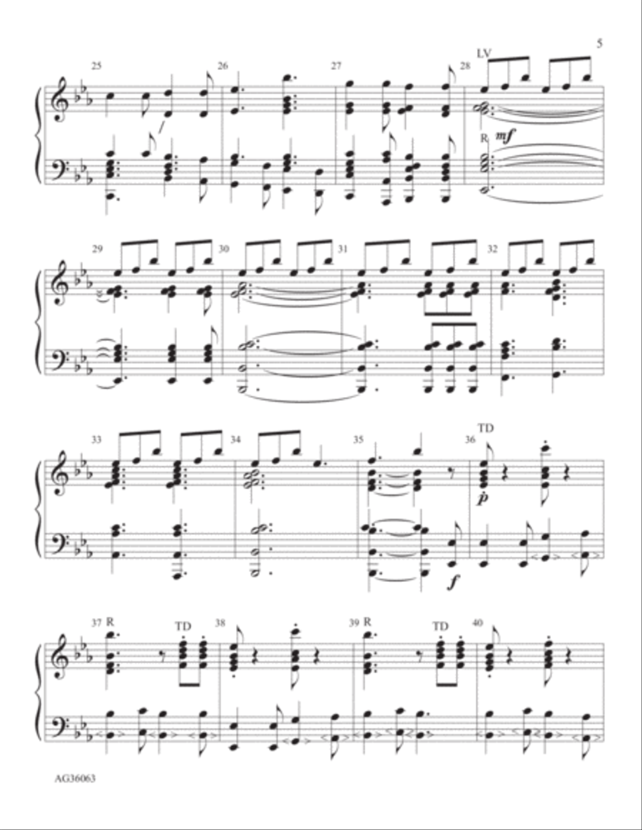In Dulci Jubilo Handbell scores gallery preview page 4
