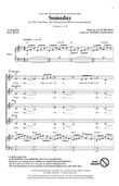 Someday (from The Hunchback Of Notre Dame) (arr. Mac Huff)