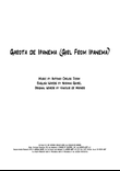 The Girl From Ipanema (Garota De Ipanema)