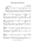 Morning Has Broken (piano solo)