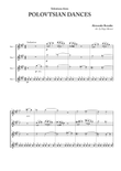Polovtsian Dances for Flute Quartet