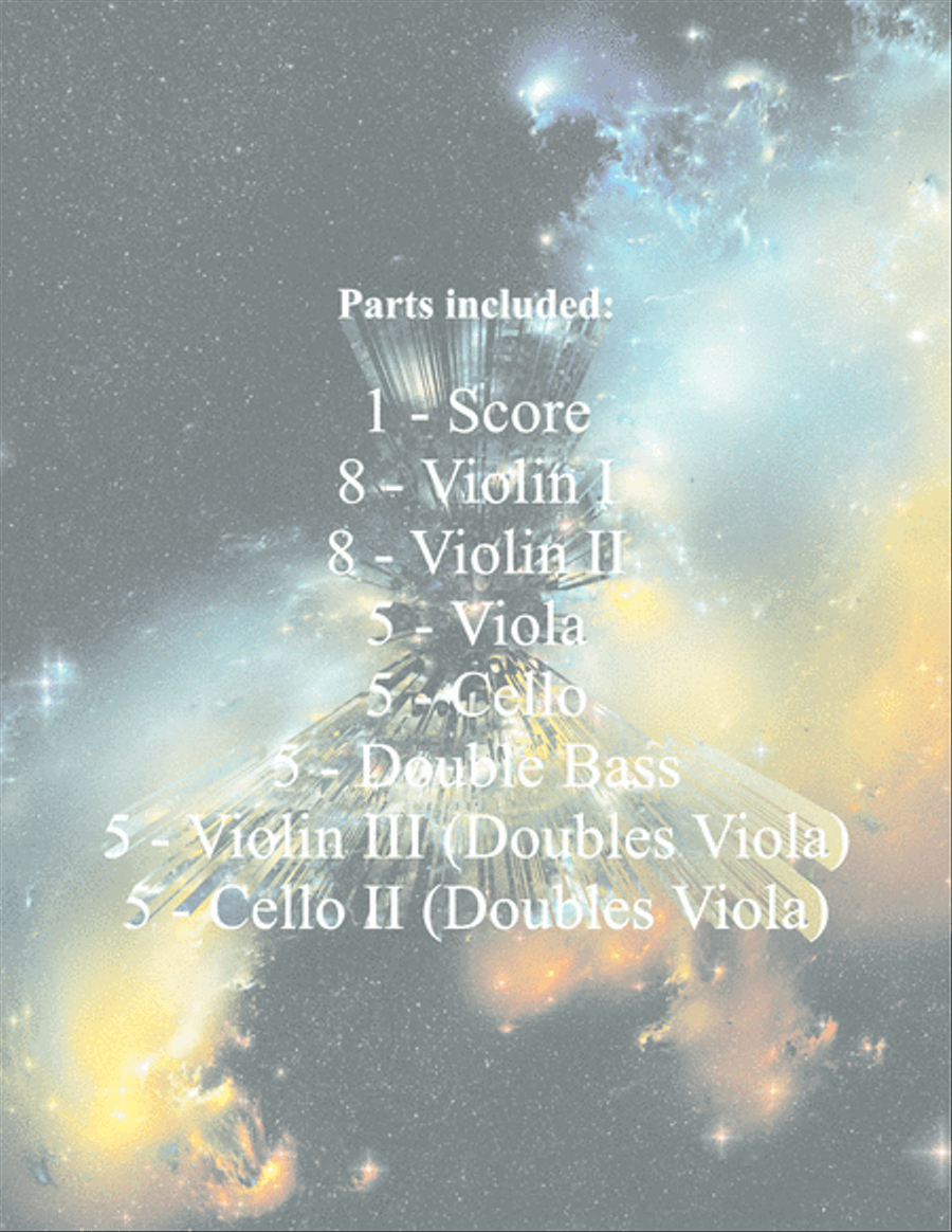 Doctor Who Theme String Orchestra scores gallery preview page 2
