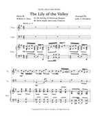 The Lily of the Valley (Trio for Flute, Cello and Piano) Small Ensemble scores gallery preview page 5