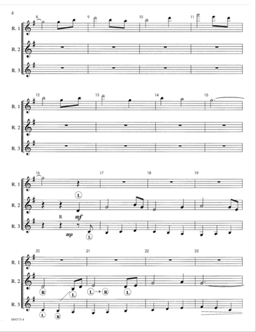My Shepherd Will Supply My Need 3-Octaves scores gallery preview page 4