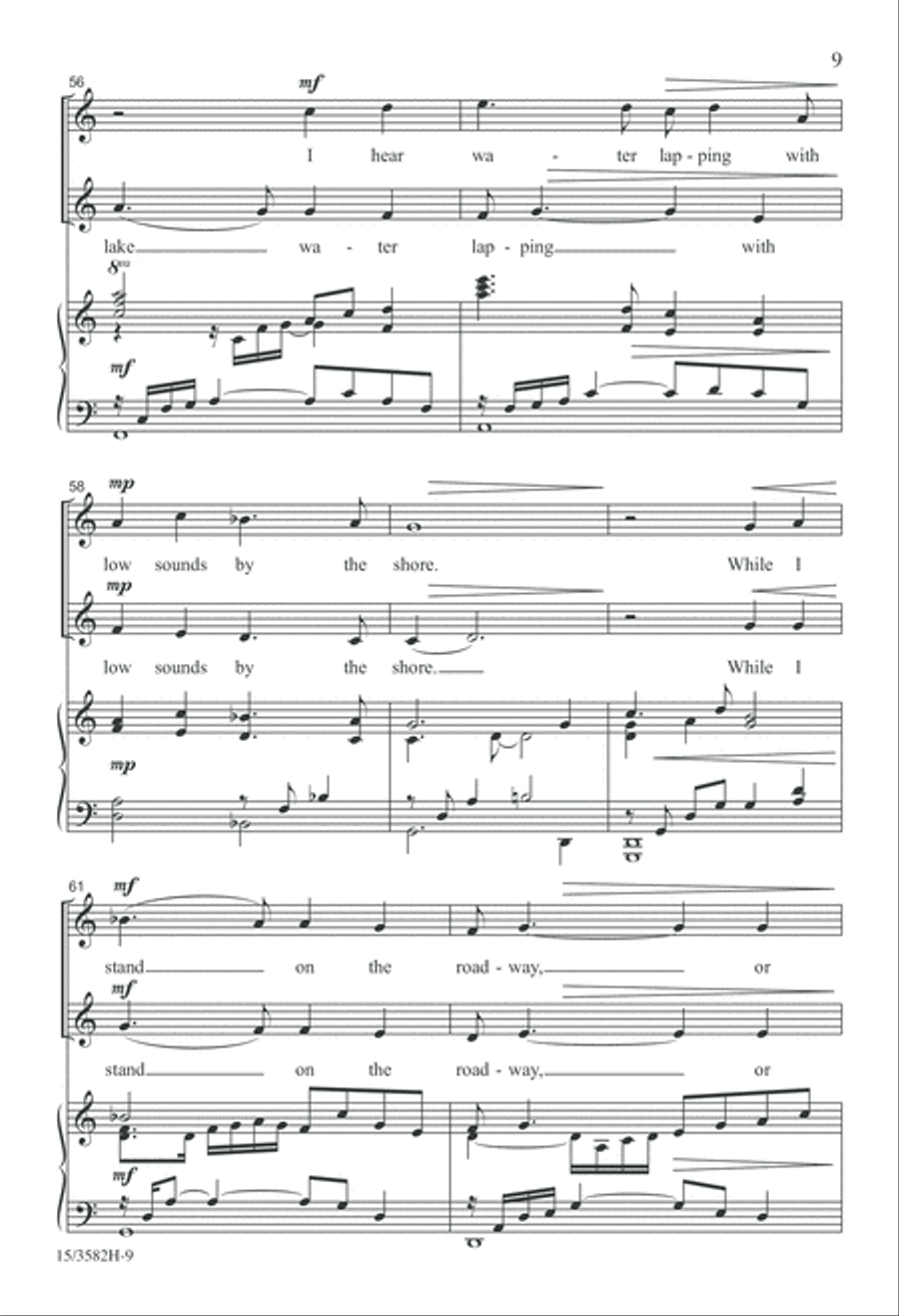 The Lake Isle of Innisfree (Digital Download) SA scores gallery preview page 9