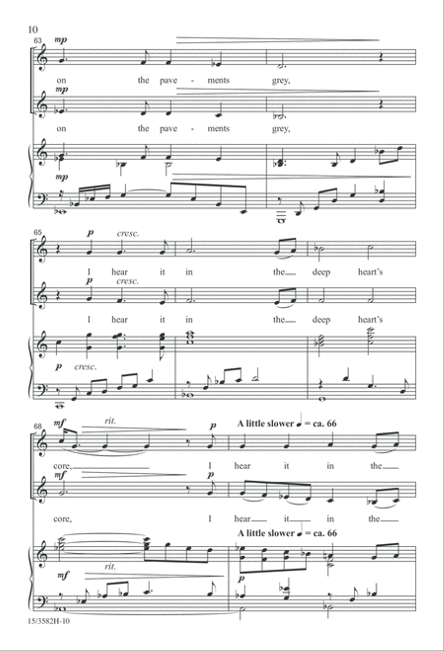 The Lake Isle of Innisfree (Digital Download) SA scores gallery preview page 10