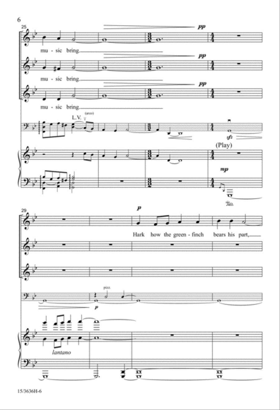 Carol of the Birds (Digital Download) SSA scores gallery preview page 6