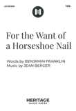 For the Want of a Horseshoe Nail mini preview