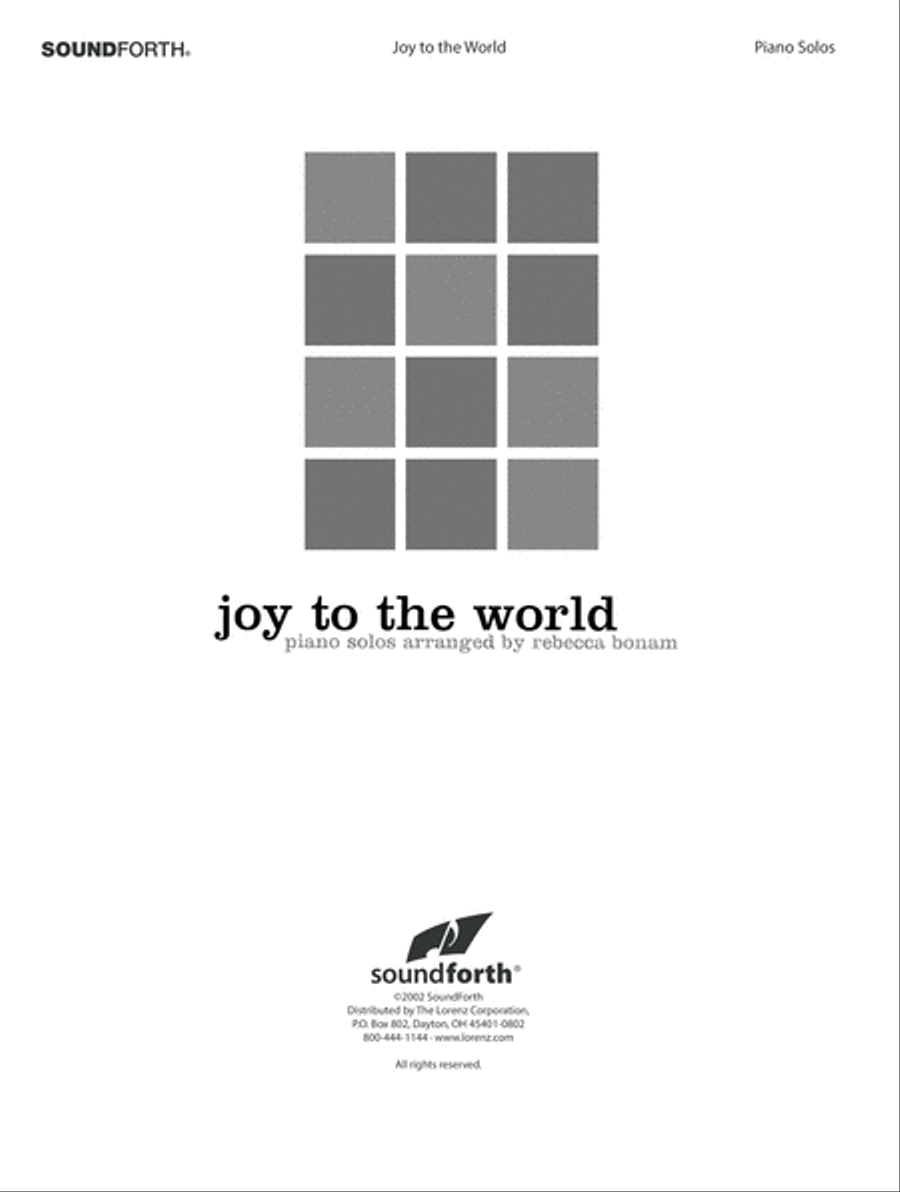 Joy to the World (Digital Download) Piano Solo scores gallery preview page 1