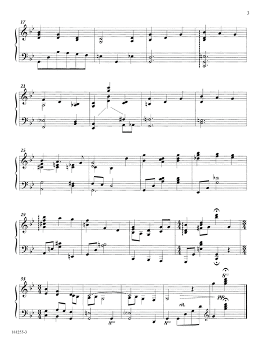 Joy to the World (Digital Download) Piano Solo scores gallery preview page 3