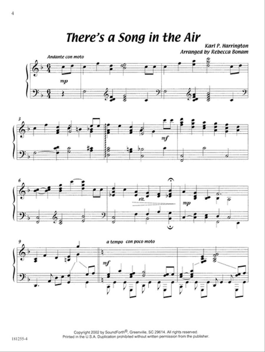 Joy to the World (Digital Download) Piano Solo scores gallery preview page 4