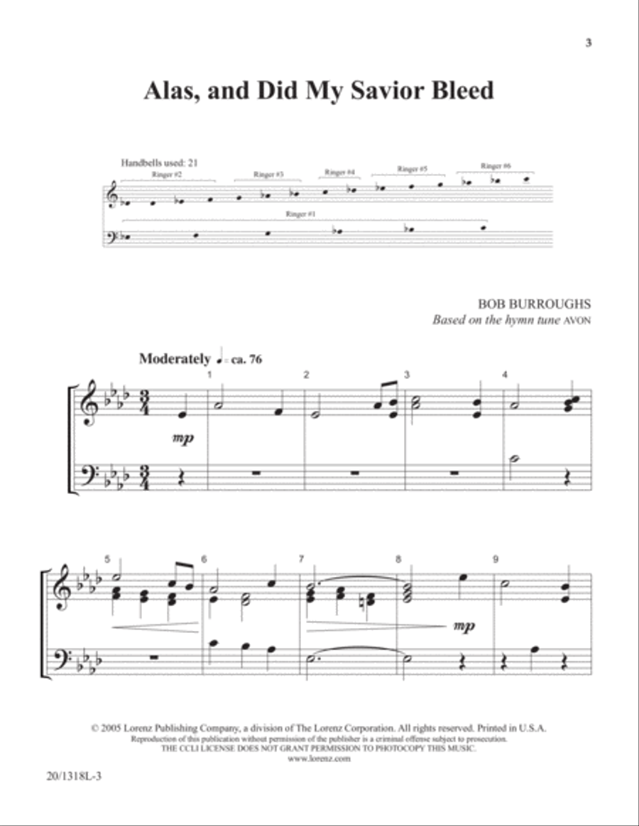 Six or More for Lent and Easter (Digital Download) 3-Octaves scores gallery preview page 3