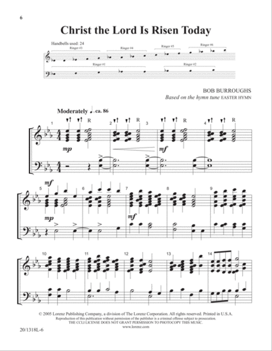 Six or More for Lent and Easter (Digital Download) 3-Octaves scores gallery preview page 6