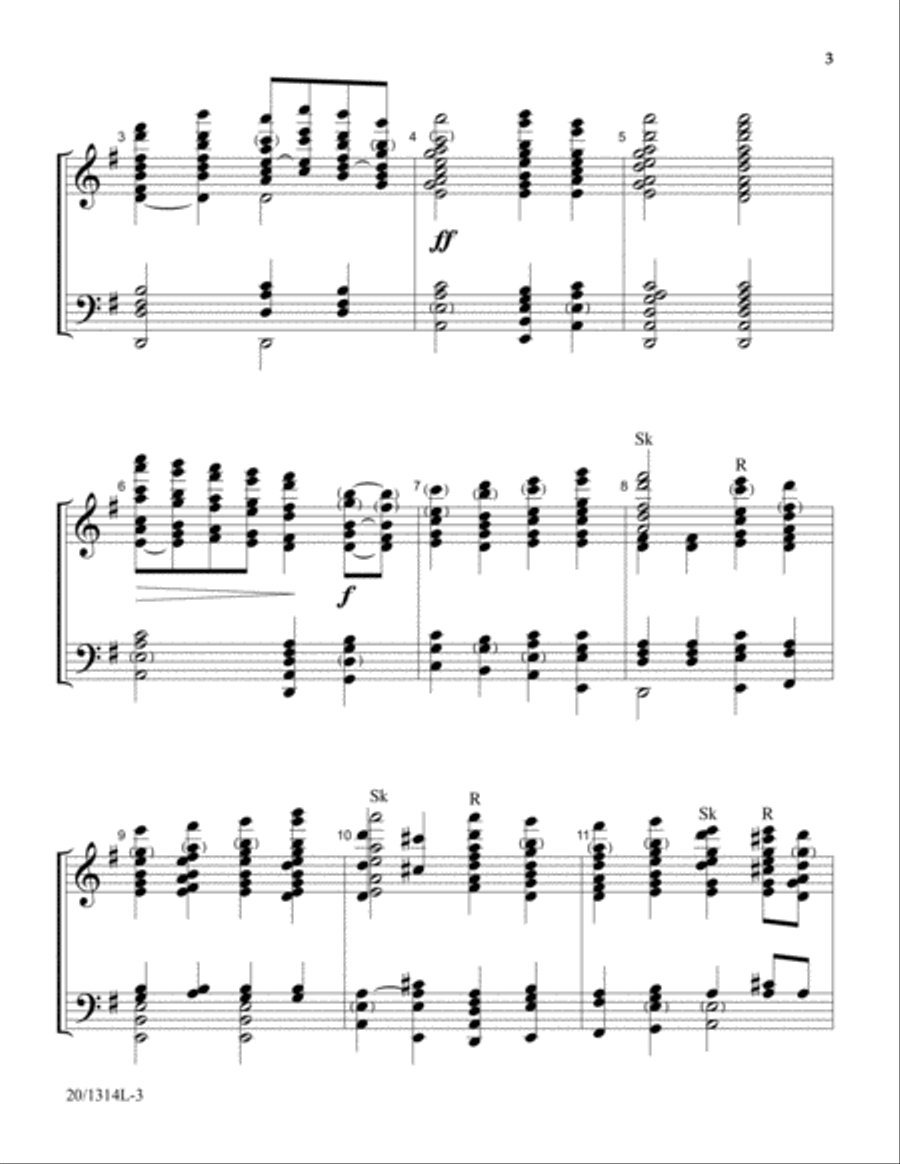 May Jesus Christ Be Praised! (Digital Download) 3-Octaves scores gallery preview page 3