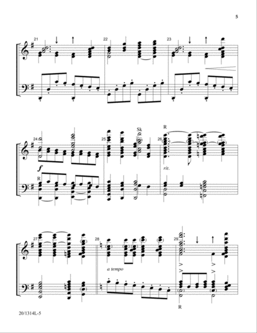 May Jesus Christ Be Praised! (Digital Download) 3-Octaves scores gallery preview page 5