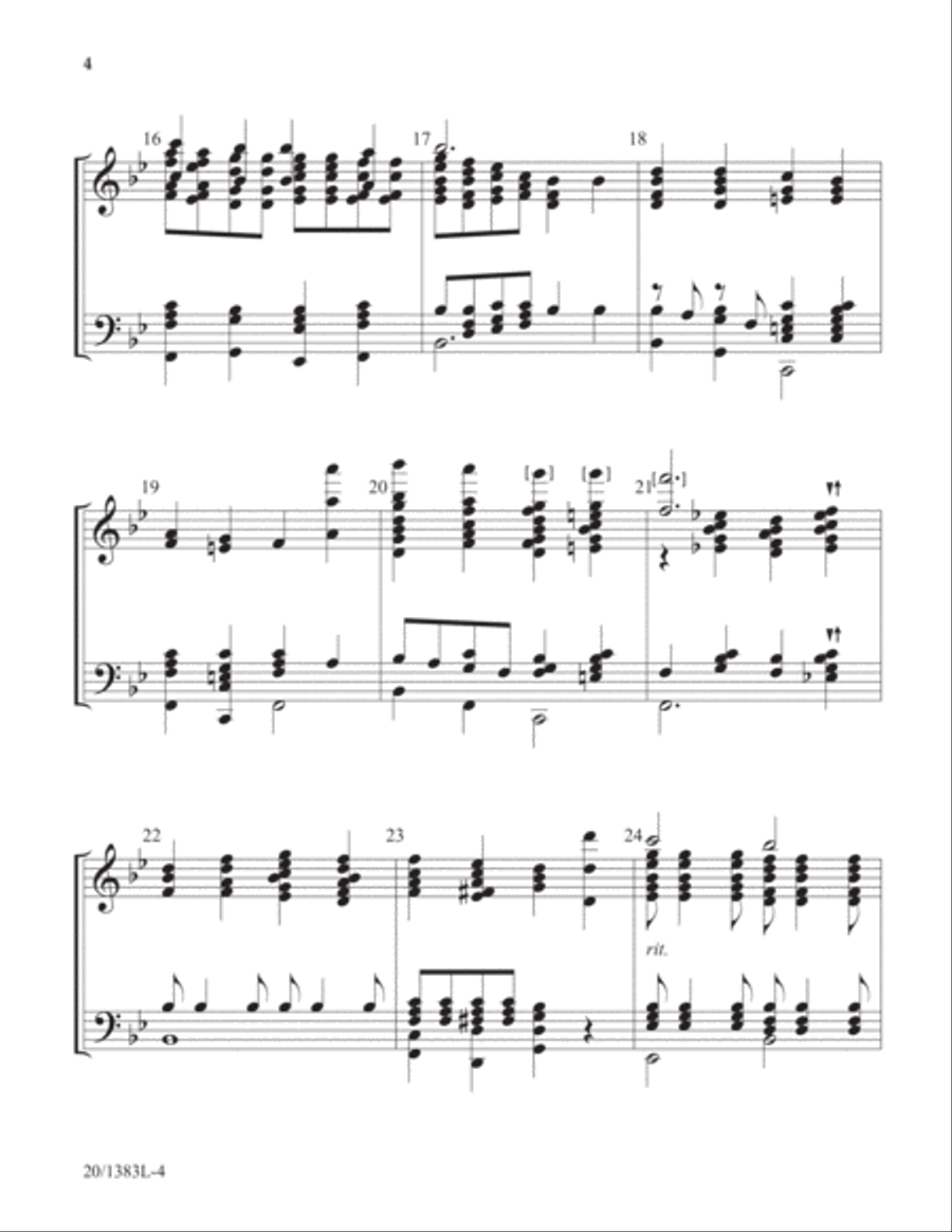 Let Glad Hosannas Ring! (Digital Download) 5-Octaves scores gallery preview page 4
