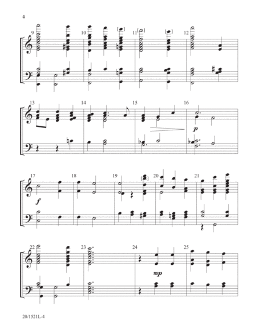 God So Loved the World (Digital Download) 5-Octaves scores gallery preview page 4