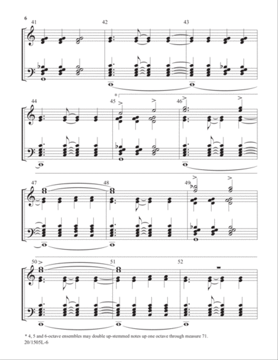 Kum Ba Yah (Digital Download) 5-Octaves scores gallery preview page 6
