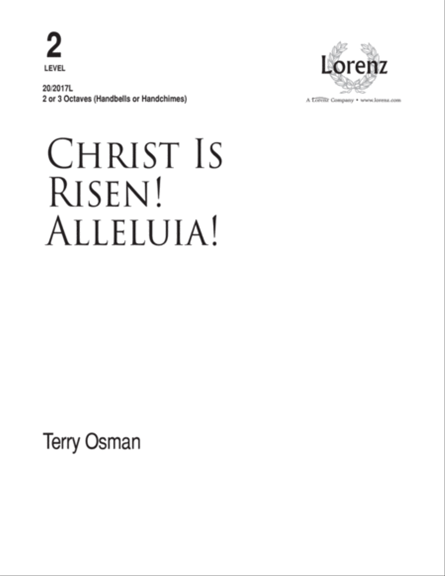 Christ Is Risen! Alleluia! (Digital Download) 3-Octaves scores gallery preview page 1