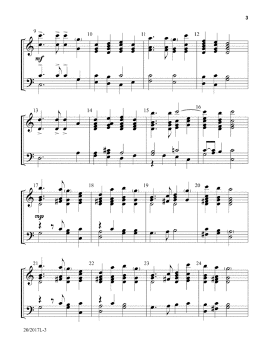 Christ Is Risen! Alleluia! (Digital Download) 3-Octaves scores gallery preview page 3