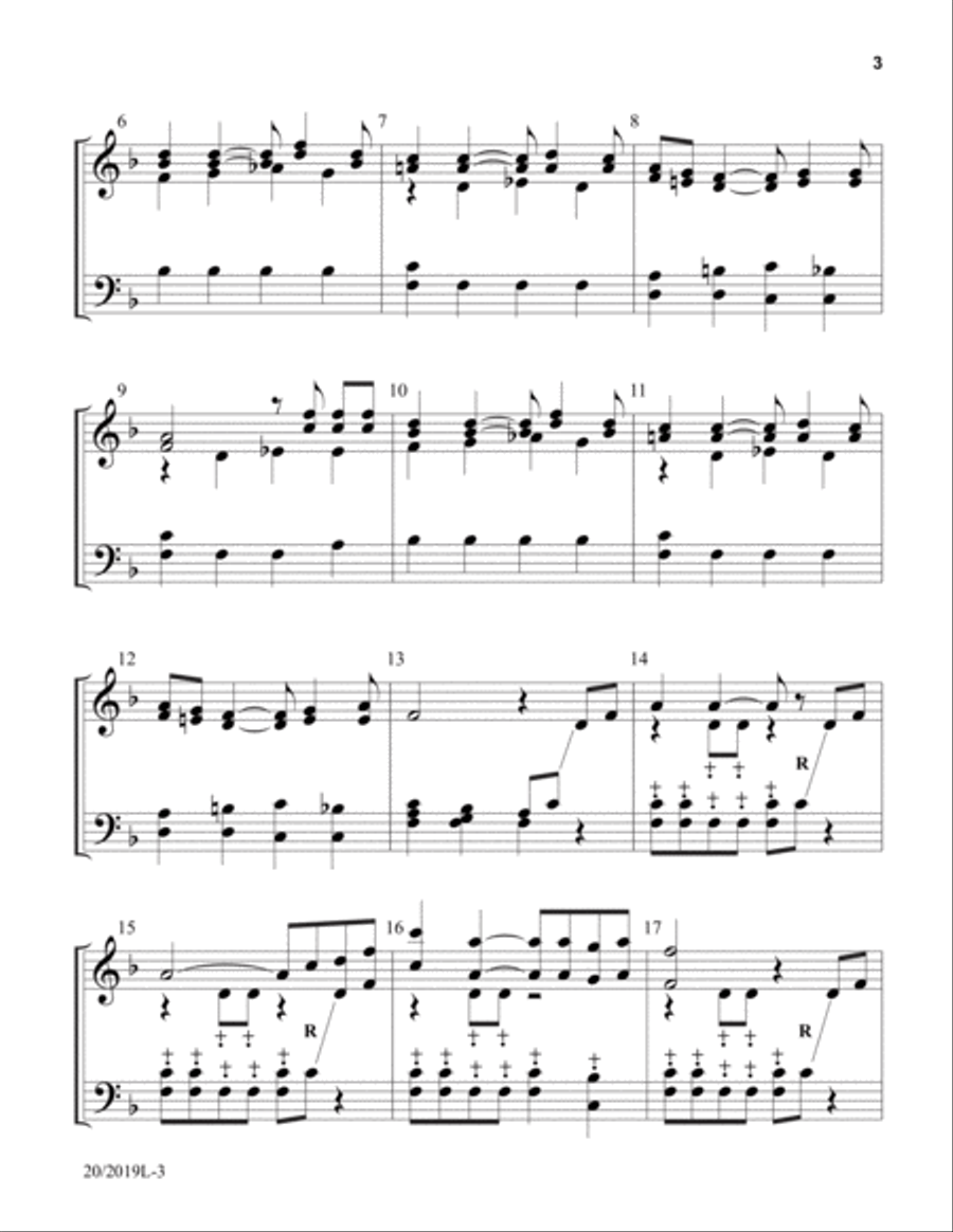 Every Time I Feel the Spirit (Digital Download) 5-Octaves scores gallery preview page 3