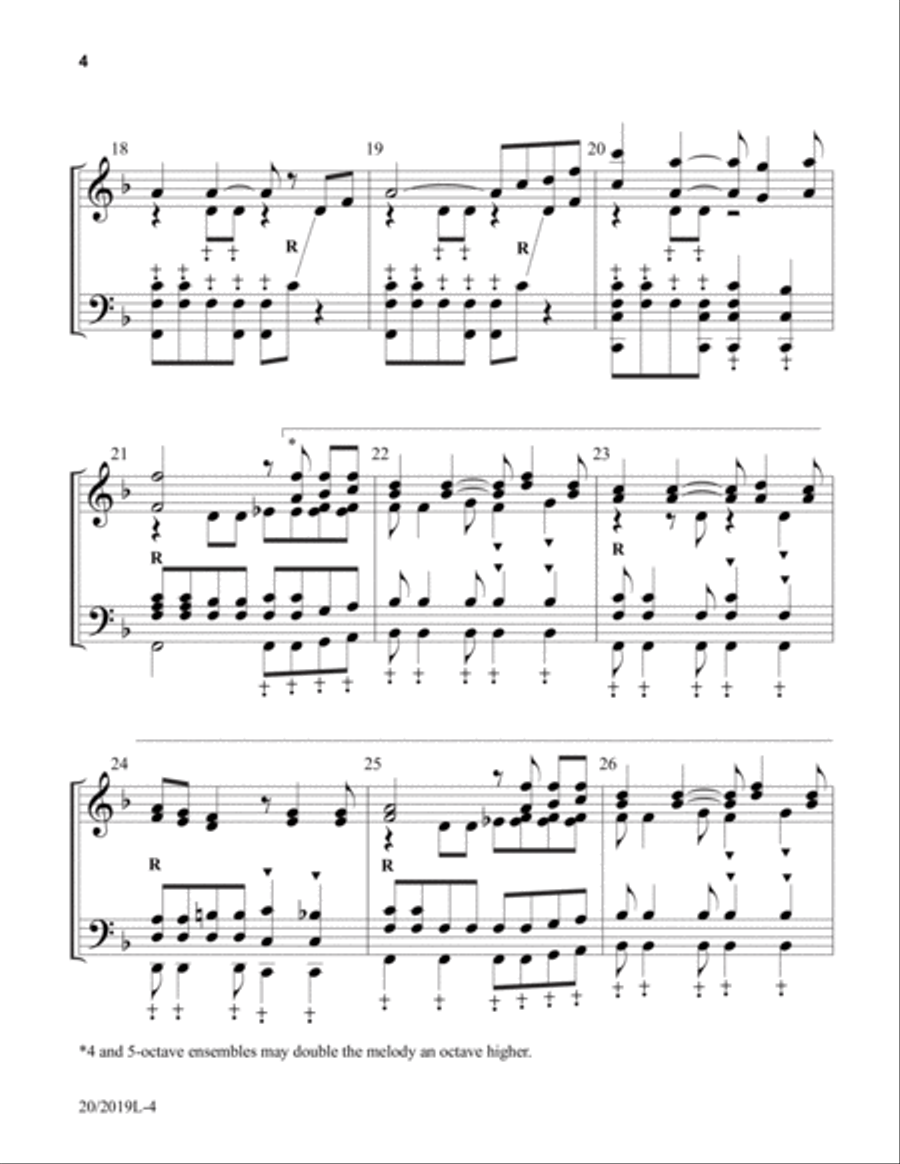 Every Time I Feel the Spirit (Digital Download) 5-Octaves scores gallery preview page 4