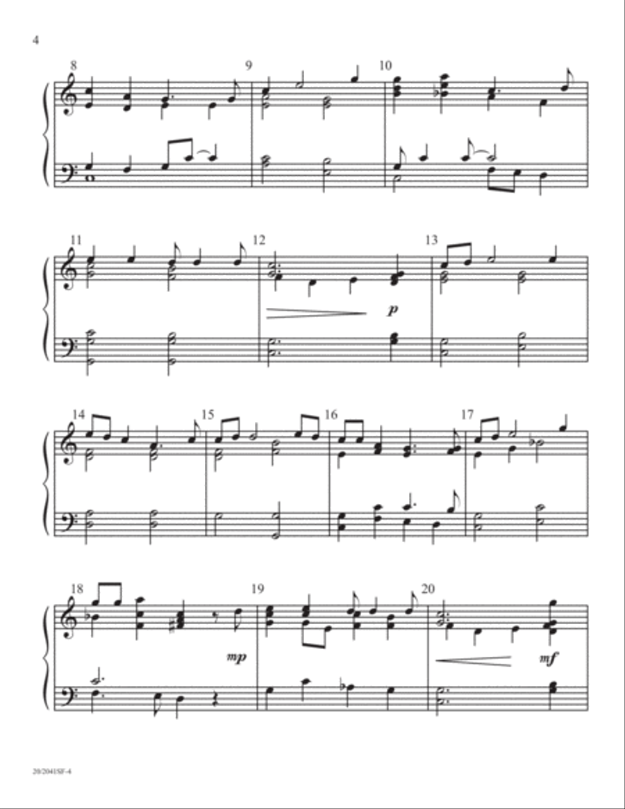 Peter, Go Ring Dem Bells (Digital Download) 5-Octaves scores gallery preview page 4