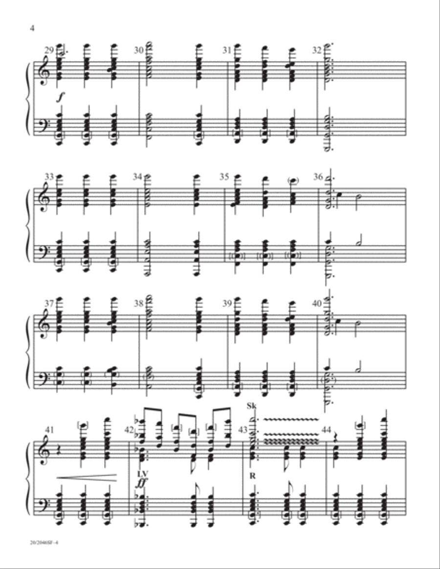 The Strife Is O'er - Handbell Part (Digital Download) 5-Octaves scores gallery preview page 4