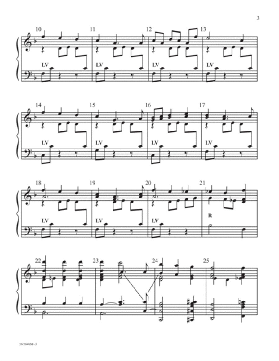 The Lord Is My Shepherd (Digital Download) 5-Octaves scores gallery preview page 3