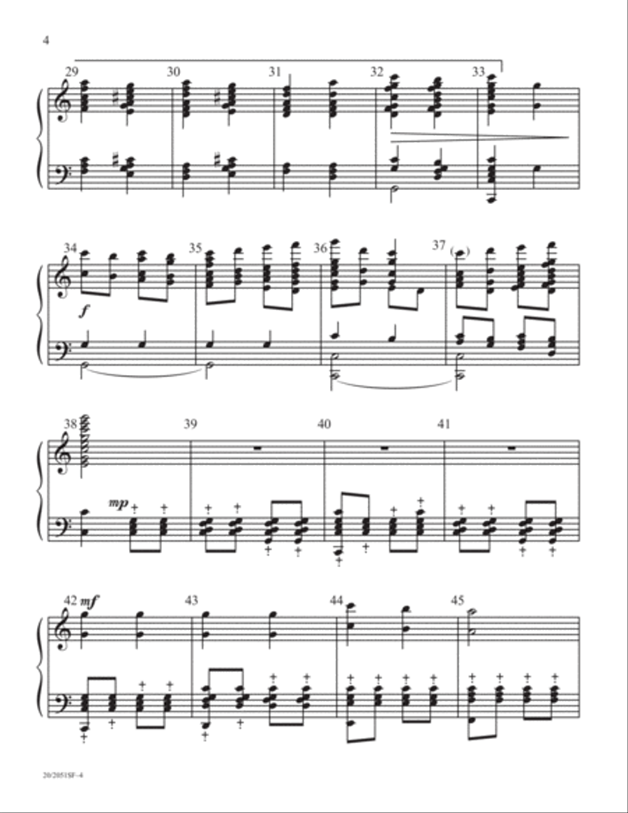 Praise, My Soul, the King of Heaven (Digital Download) 5-Octaves scores gallery preview page 4
