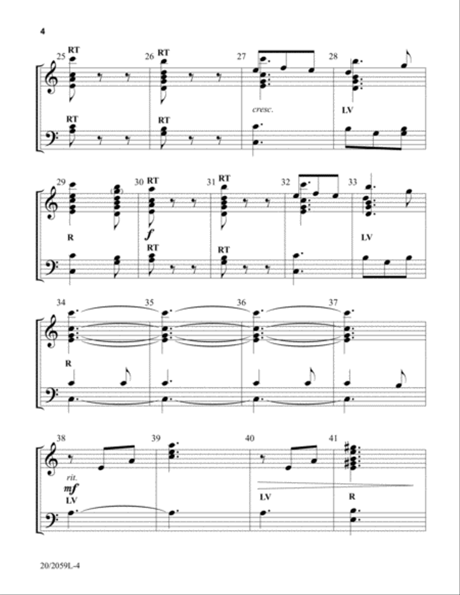 Bring a Torch, Jeanette, Isabella (Digital Download) 3-Octaves scores gallery preview page 4