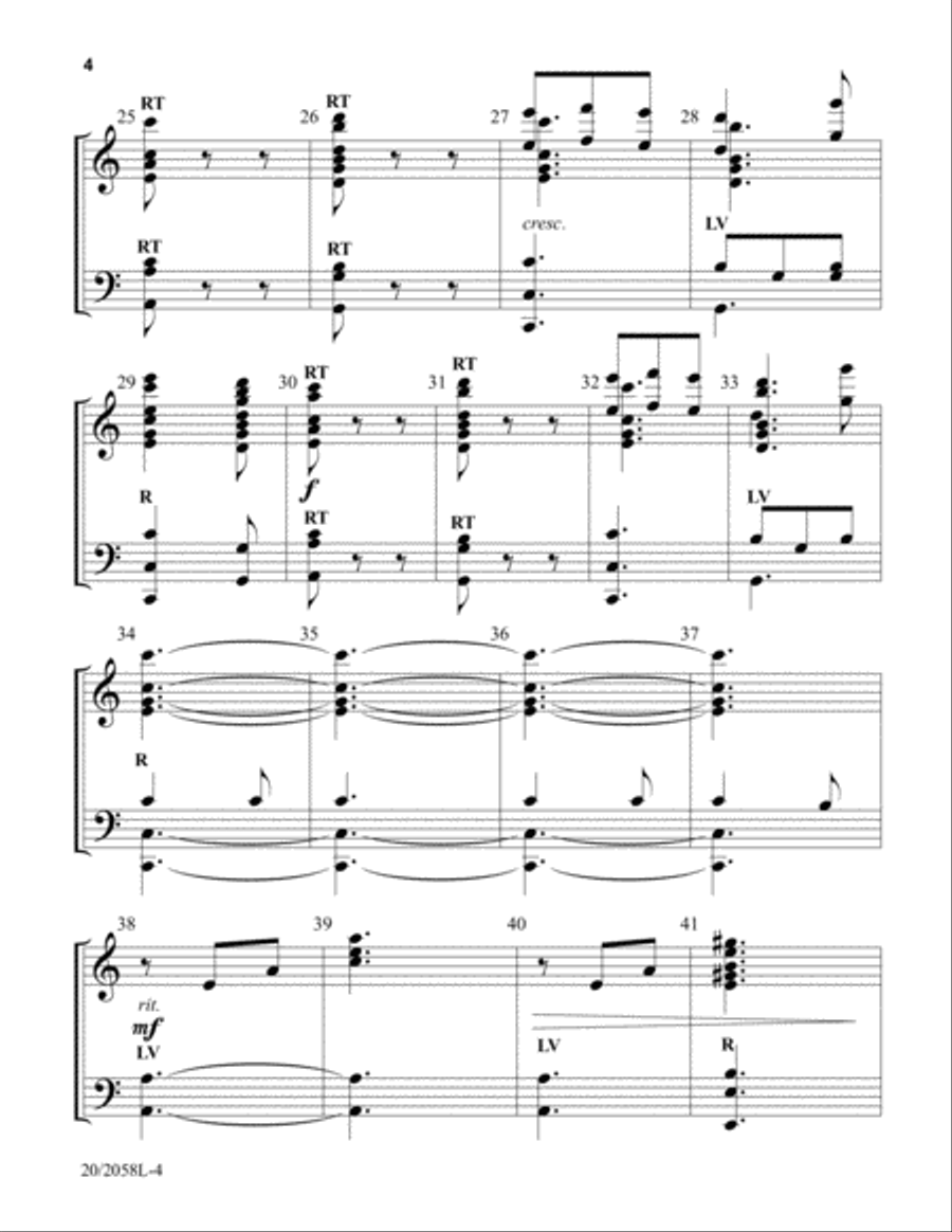 Bring a Torch, Jeanette, Isabella (Digital Download) 5-Octaves scores gallery preview page 4