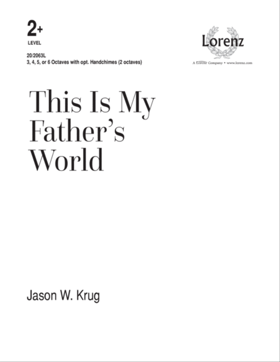 This Is My Father's World (Digital Download) 5-Octaves scores gallery preview page 1