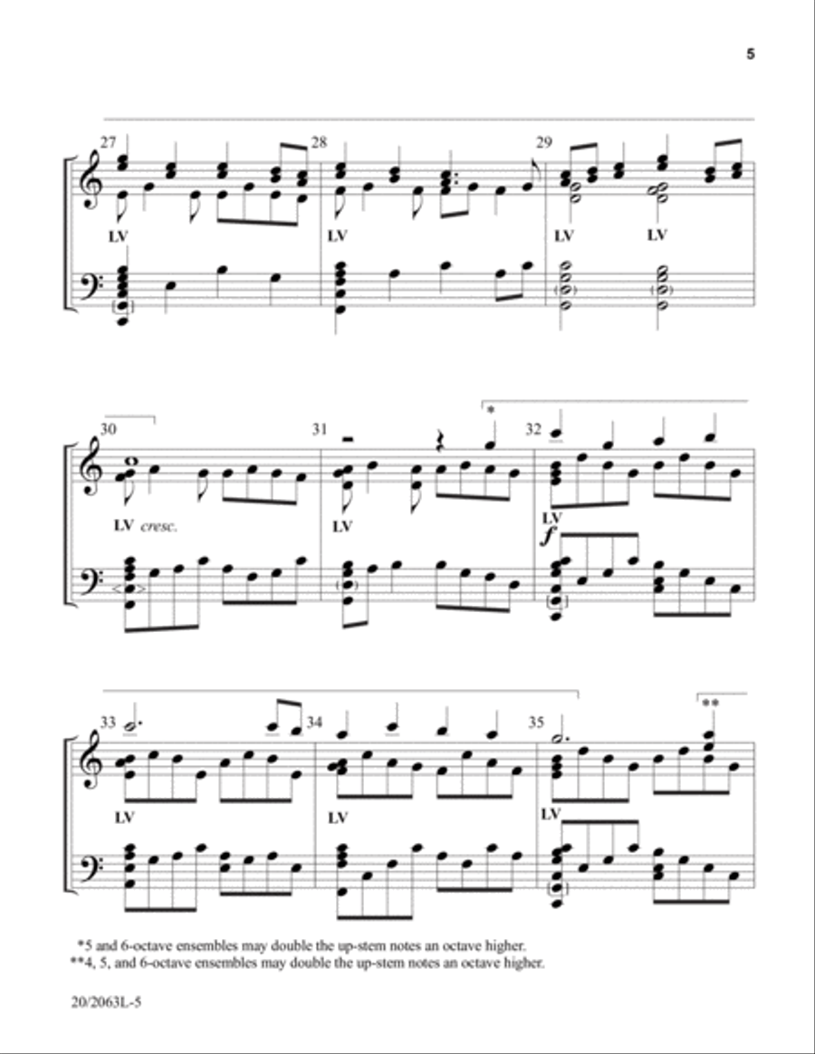 This Is My Father's World (Digital Download) 5-Octaves scores gallery preview page 5
